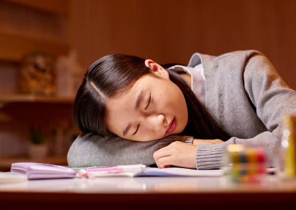 疲れている母親