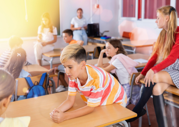 休み時間の子どもたち